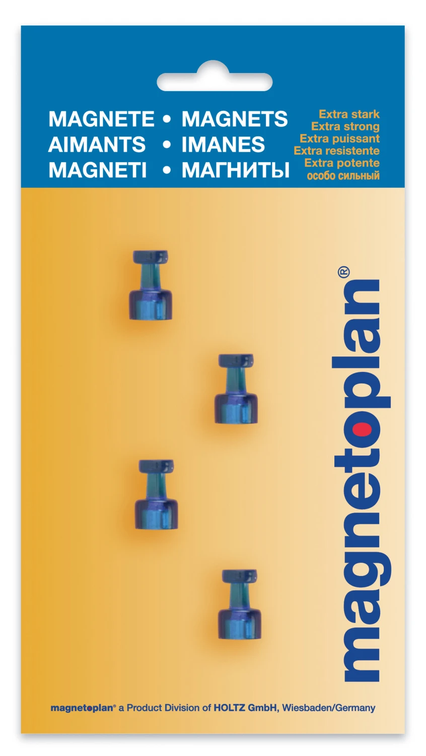 MAGNETOPLAN Support mémo magnét. 18 x 11 mm