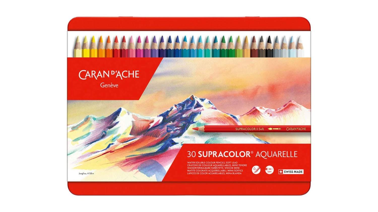 CARAN D'ACHE Farbstifte Supracolor 30er Set