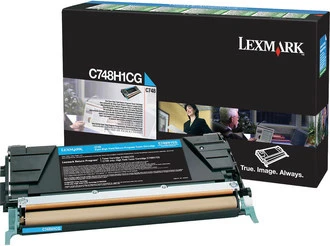 Lexmark C748H1CG Cartouche toner cyan