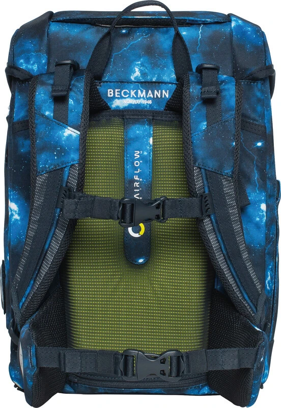 BECKMANN Schulrucksack-Set Plus Air mit Wendetasche