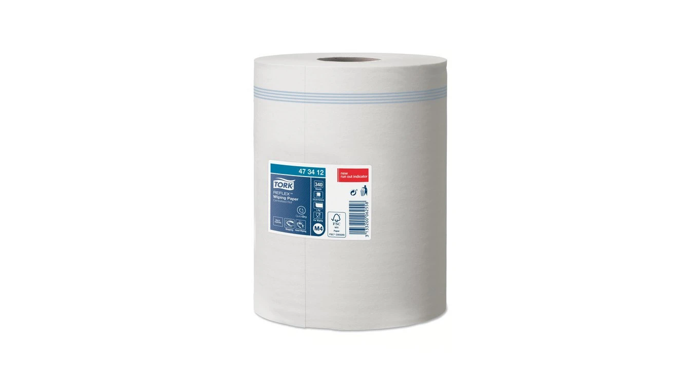 TORK Premium Reflex Papier d'essuyage Midi, 1 couche, 6 rouleaux