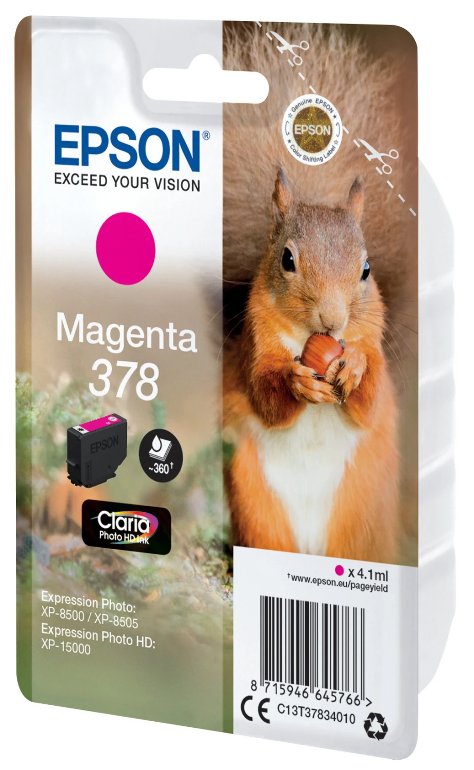 EPSON Tintenpatrone 378 magenta