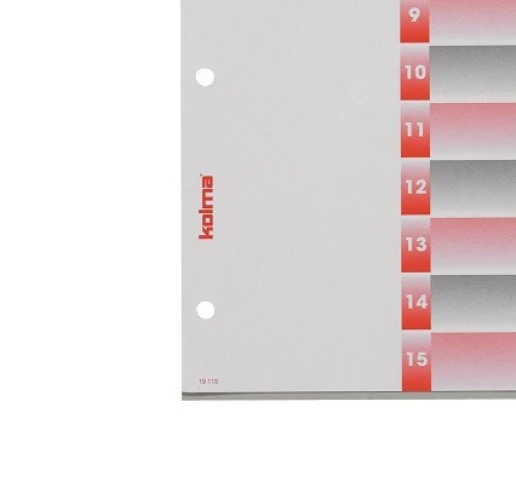 KOLMA Répertoire de chiffres Superstrong 1 - 15