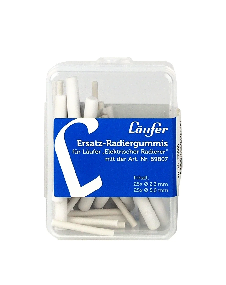 LÄUFER Gomme de rechange 25+25pcs.