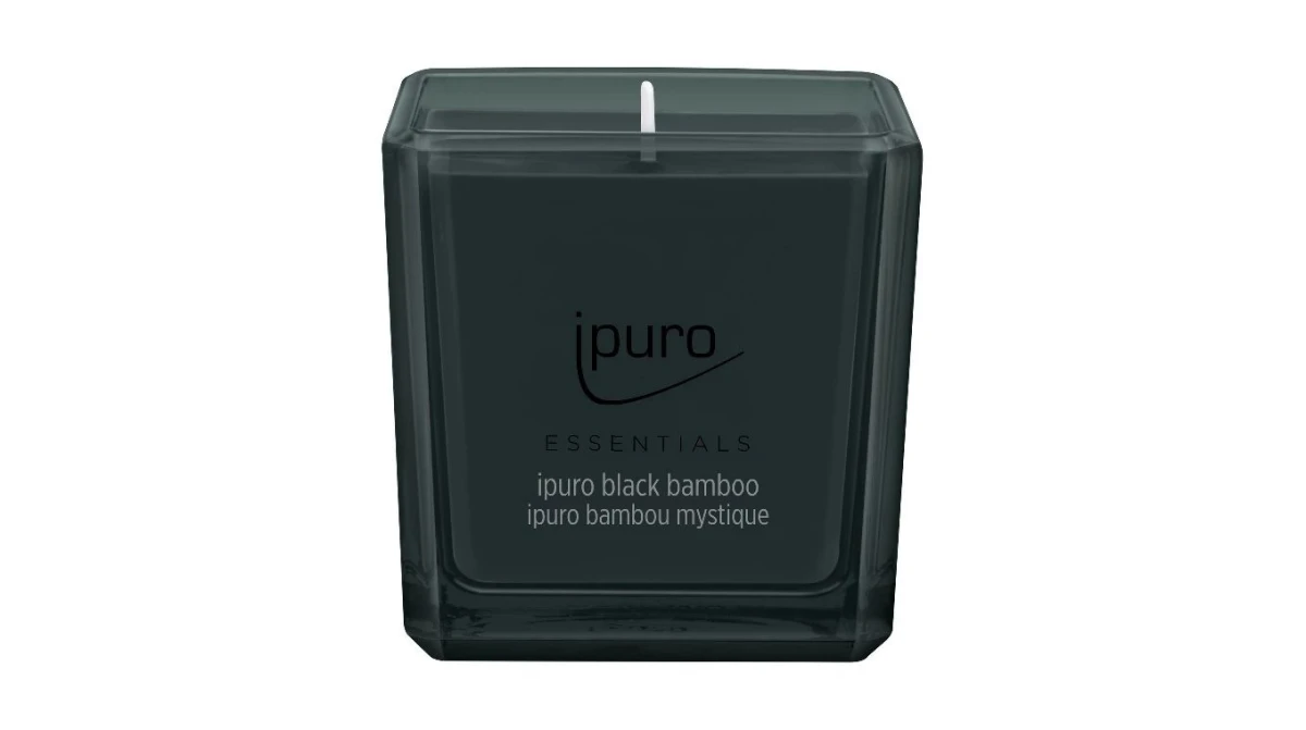 IPURO Duftkerze Essentials Black Bamboo