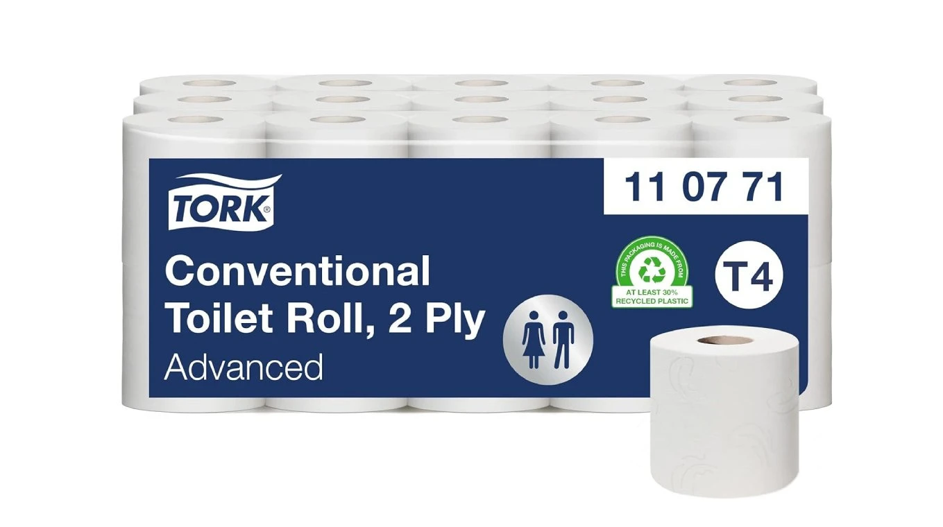 TORK WC-Papier Advanced 2-lagig, weiss, 30 Rollen