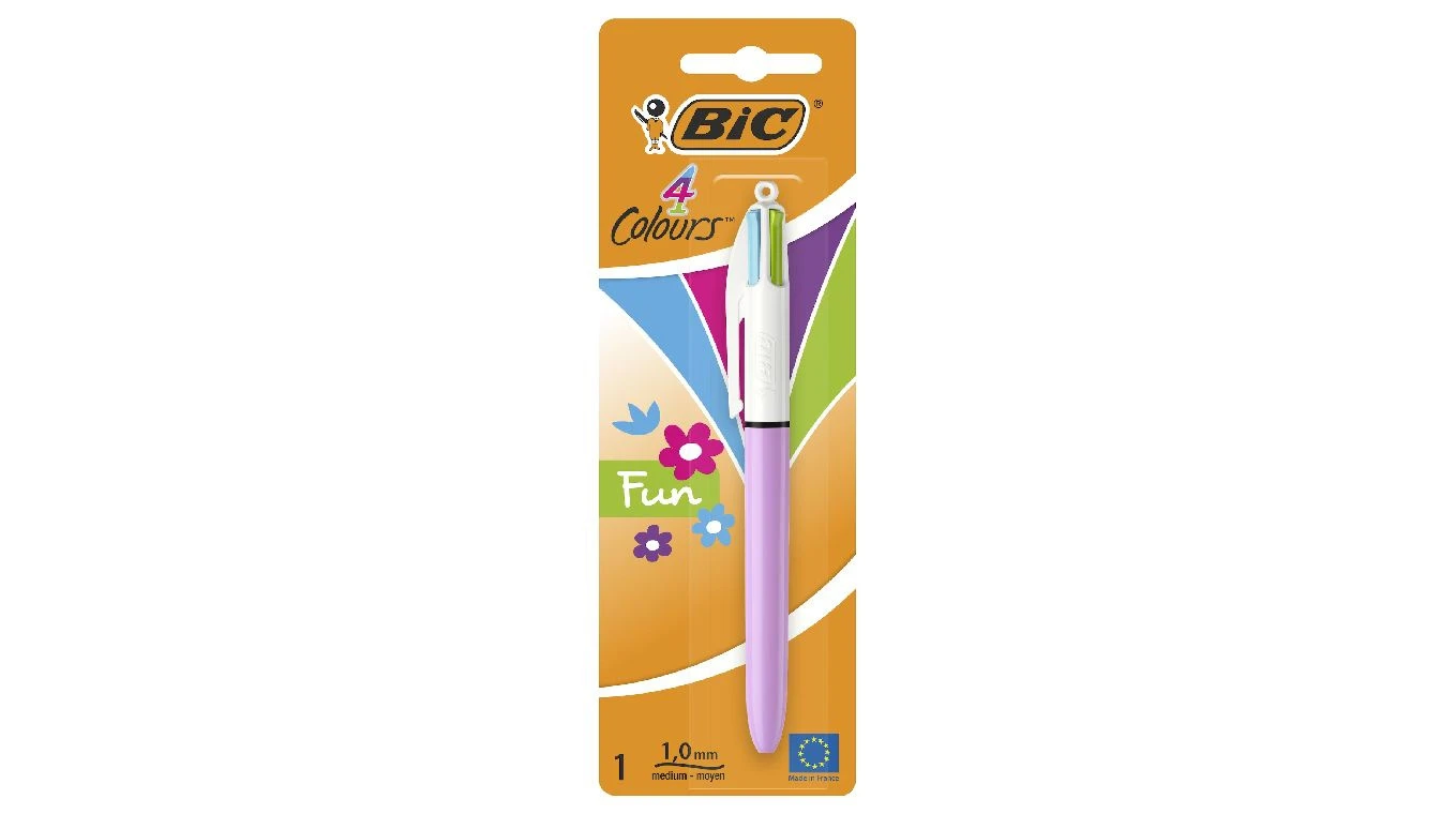 BIC Stylo à bille 44 Colours Fun