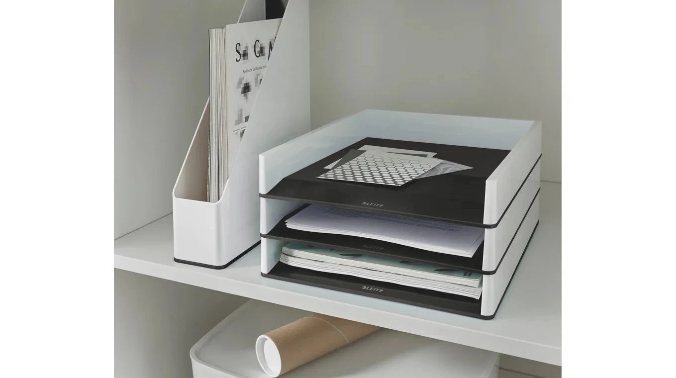 LEITZ 5361 WOW Briefkorb Duo Color A4