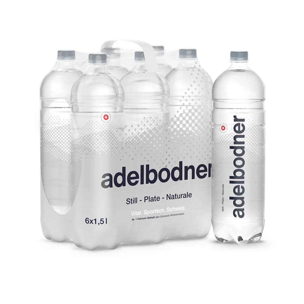 ADELBODNER Eau minérale naturelle 6 x 1.5 litres