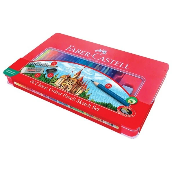 FABER-CASTELL Crayon de couleur Classic - 48 pcs.