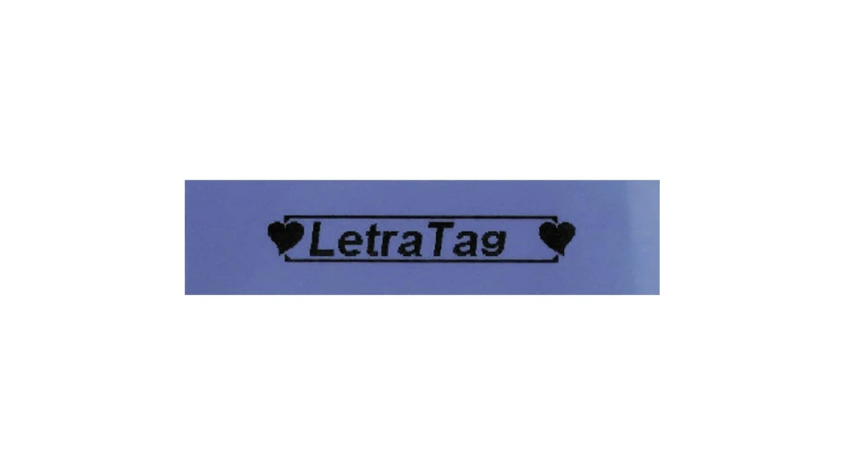 DYMO Ruban LetraTag 12mmx4m