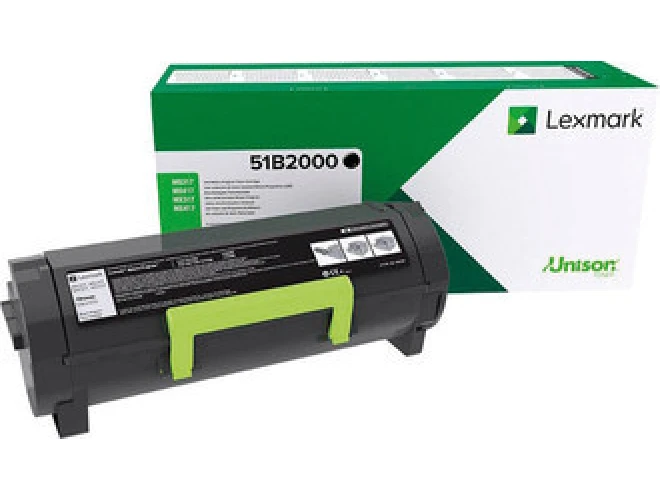 LEXMARK Toner-Modul return schwarz