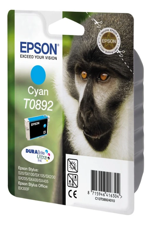 EPSON Tintenpatrone cyan T089240