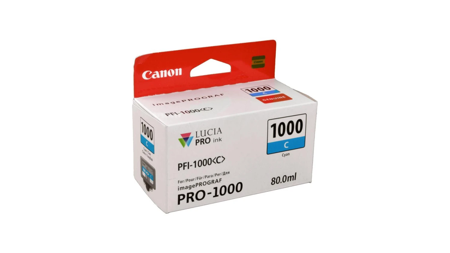 CANON Tintenpatrone cyan PFI1000C