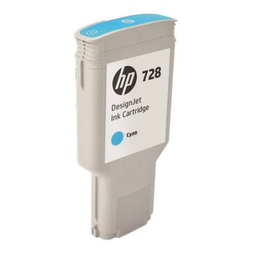 Hewlett Packard Cartouche d'encre cyan haute-capacité plus (F9K17A, 728)
