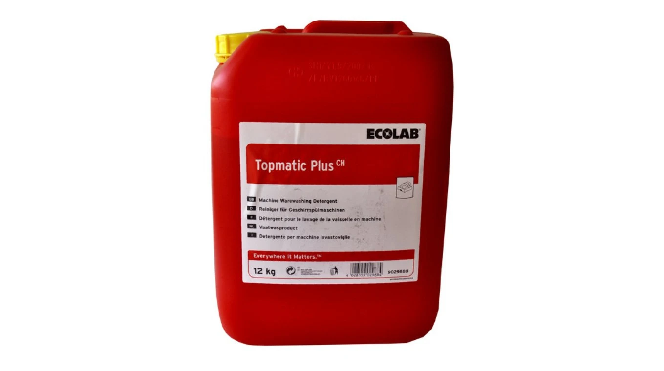 ECOLAB Détergent pour lave-vaisselle Topmatic Plus CH 12 kg