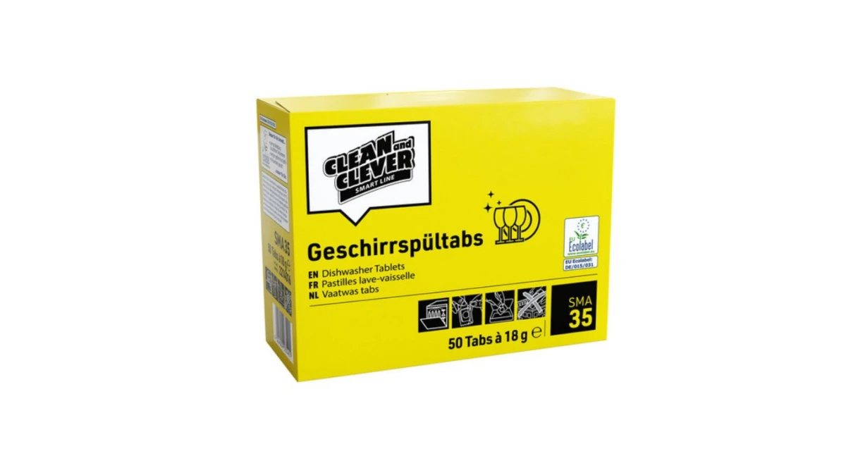 CLEAN and CLEVER Tablettes pour lave-vaisselle SMA 35, 250 Tabs