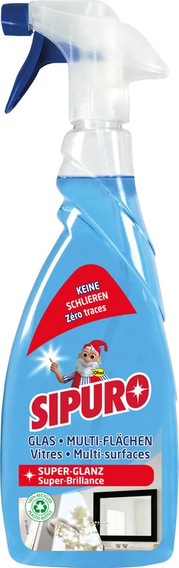 SIPURO Nettoyant vitres et surfaces 650 ml
