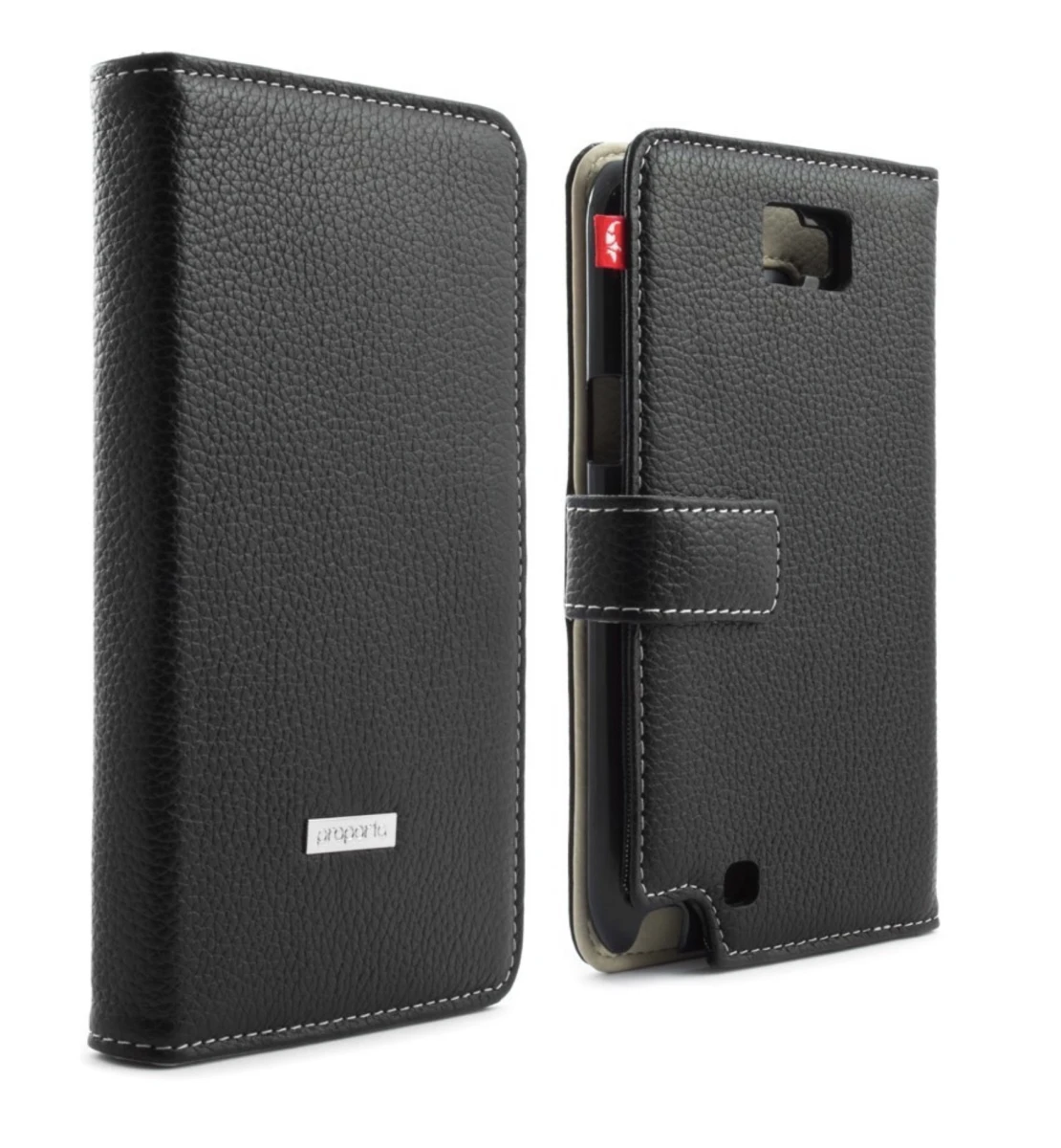 Proporta Aluminium Lined Housse en cuir Samsung Galaxy Note 2