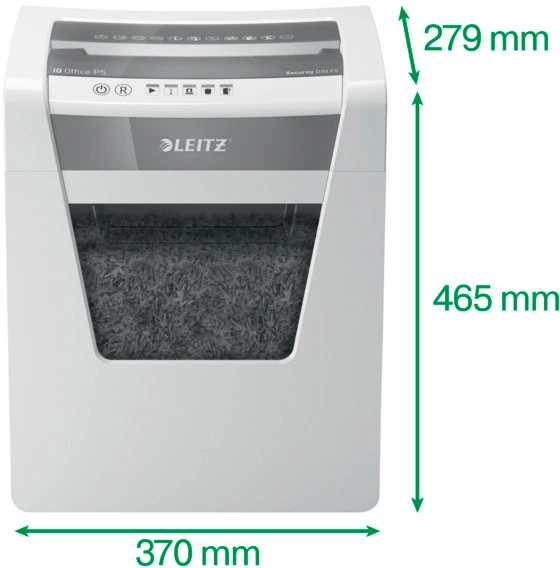 LEITZ Destructeur de documents IQ Office, P-5, 23lt