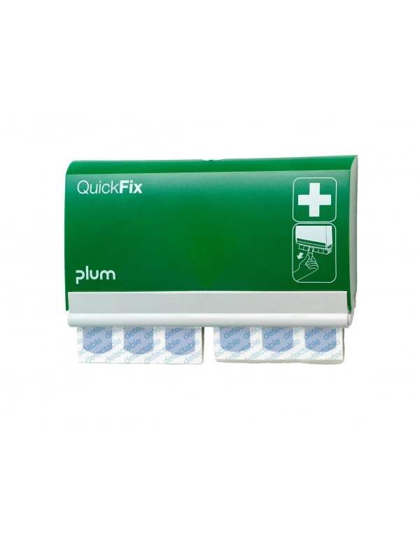 Plum QuickFix Pansement-Distributeur,plastic imperméable avec 2x45 pièce
