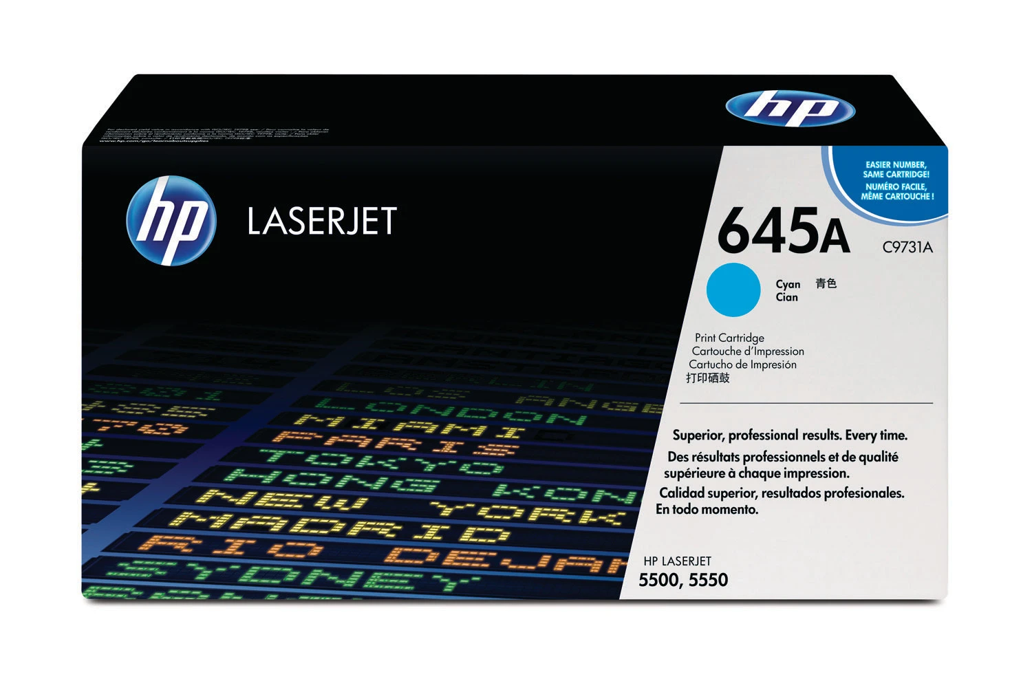 HP Toner-Modul 645A cyan