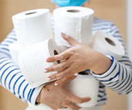 Toilettenpapier für Unternehmen