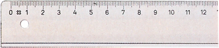 LINEX Règle p. l'école transp. 30cm