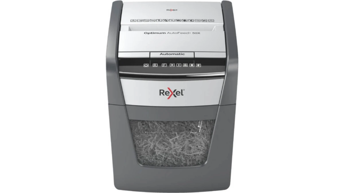 REXEL Destructeurs de docum. Optimum AutoFeed+ 50X