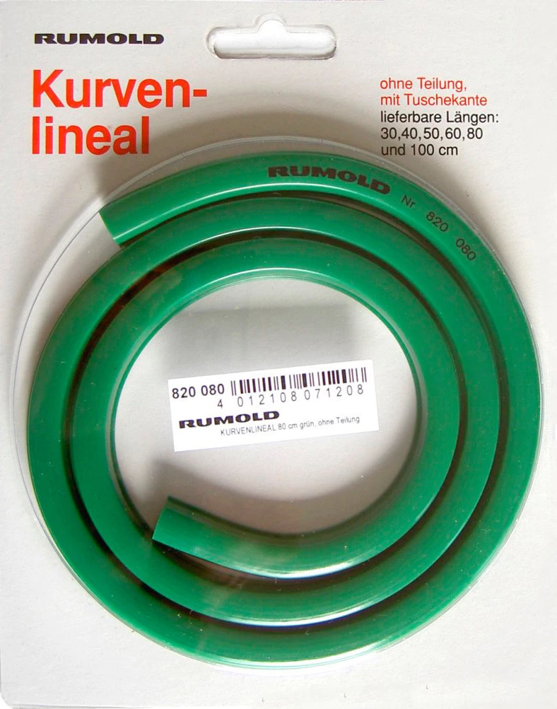 RUMOLD Kurvenlineal 80cm