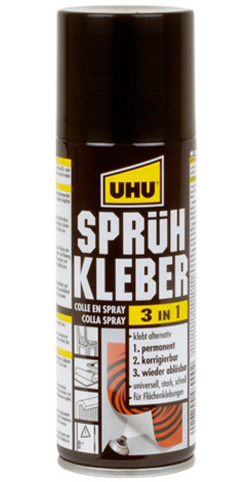 UHU Sprühkleber 3 in 1 - 200ml