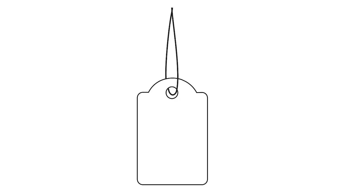 HERMA 6918 Hängeetiketten, 32 x 50 mm