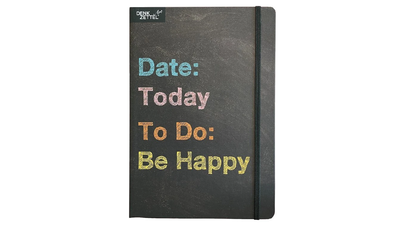 DENKZETTEL® Notizbuch Art - A5 - Date Today