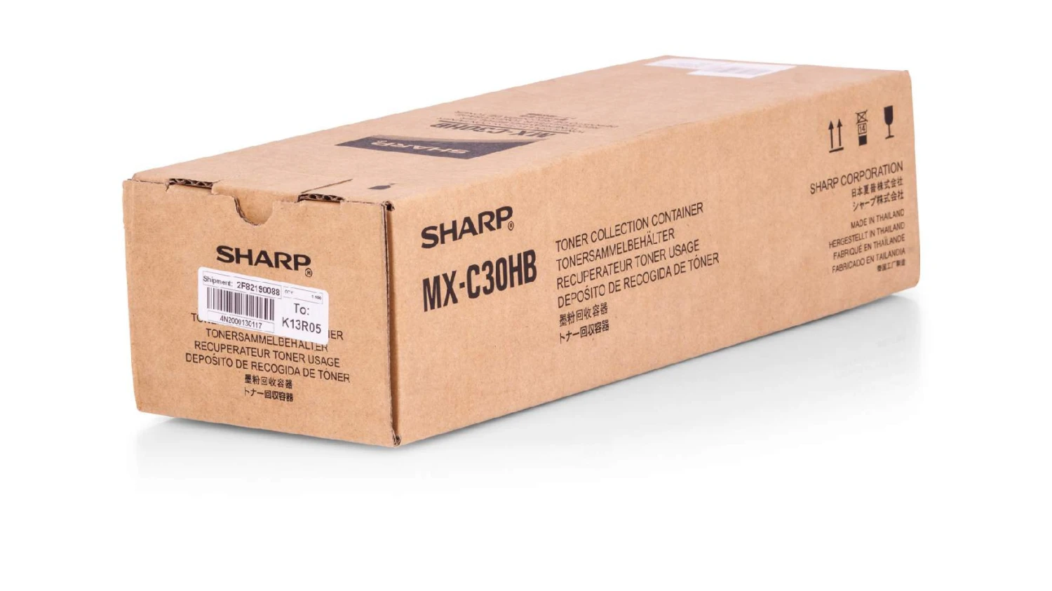 SHARP MX-C30HB Bac de récuperation