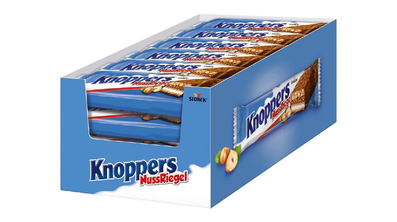 KNOPPERS Nussriegel 24 Stück à 40 g