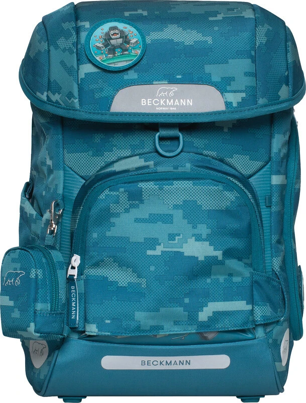 BECKMANN Schulrucksack-Set Plus Air mit Wendetasche
