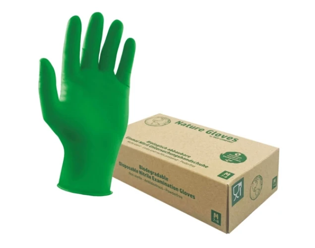 AMPRI Gants en nitrile Nature Gloves, 100 pièces
