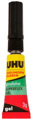 UHU Colles instantanées Superflex Gel 3 g