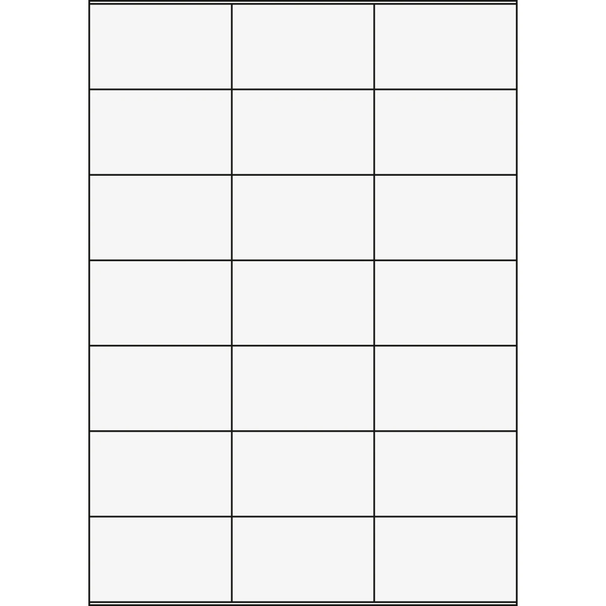 Etiketten A4, 70 x 42 mm, 100 Blatt