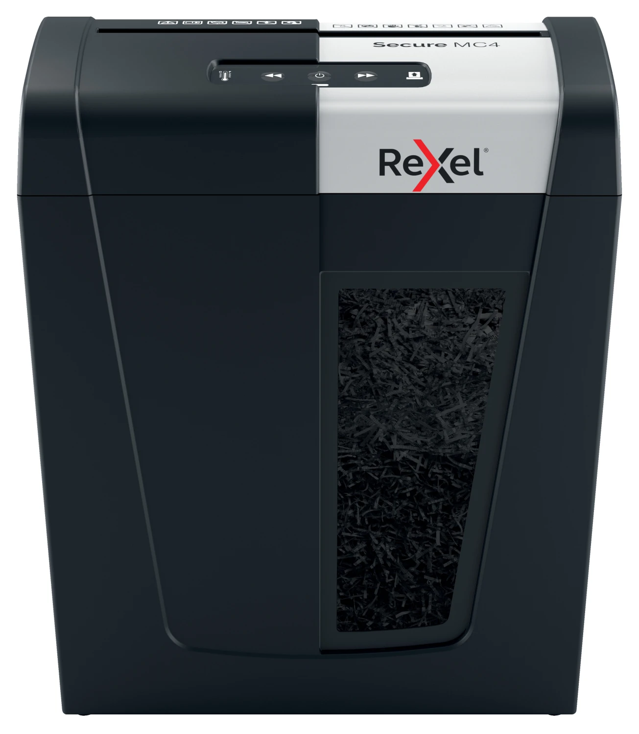 REXEL Aktenvernichter Secure MC4, P-5, 14lt