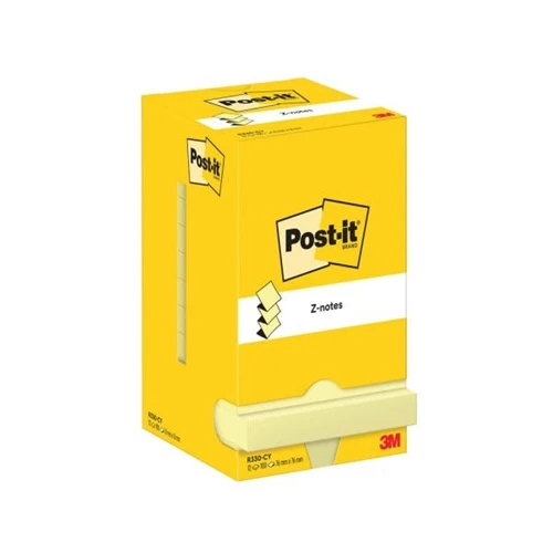 POST-IT Haftnotizen Super Sticky Z-Notes 12 x 100 Blatt