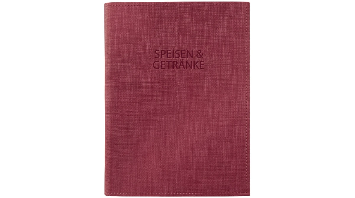 SIGEL Porte-menu - avec reliure à vis - 8 pages