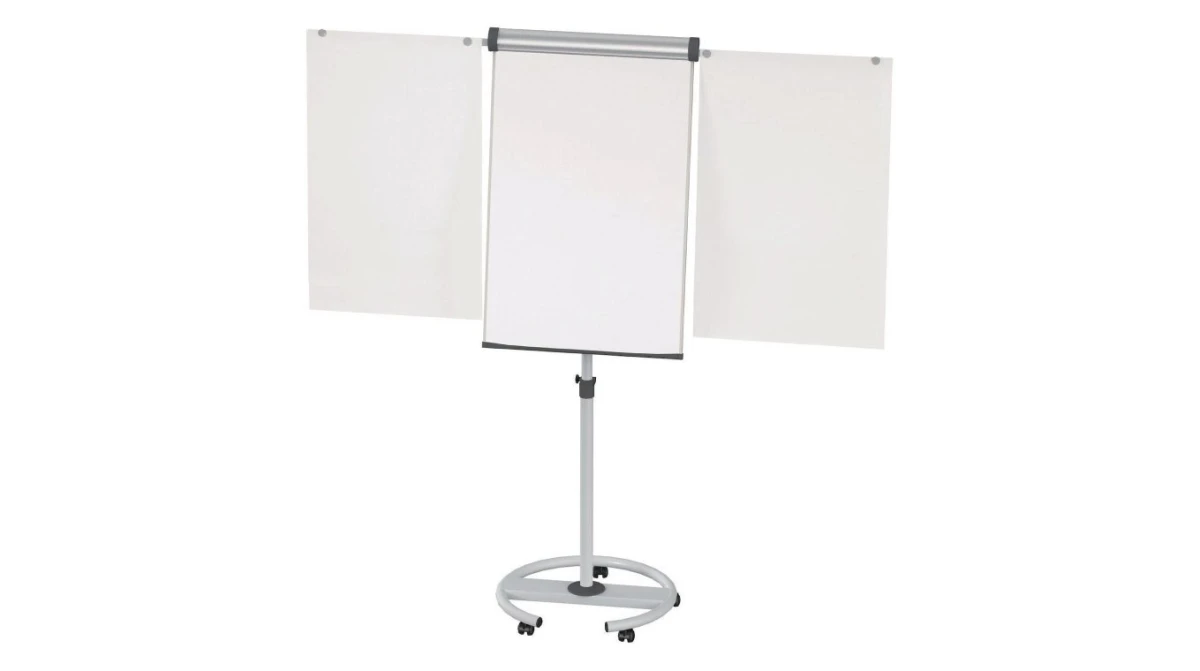 MAUL Flipchart solid mobile avec 2 bras