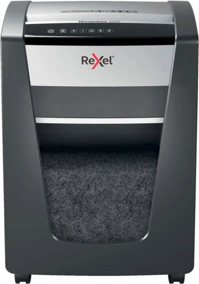 REXEL Destructeur documents Momentum X420, P-4, 30lt