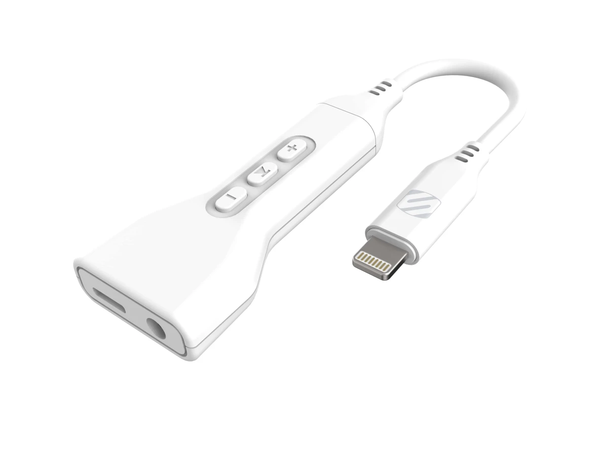 Scosche adaptateur Lightning & AUX