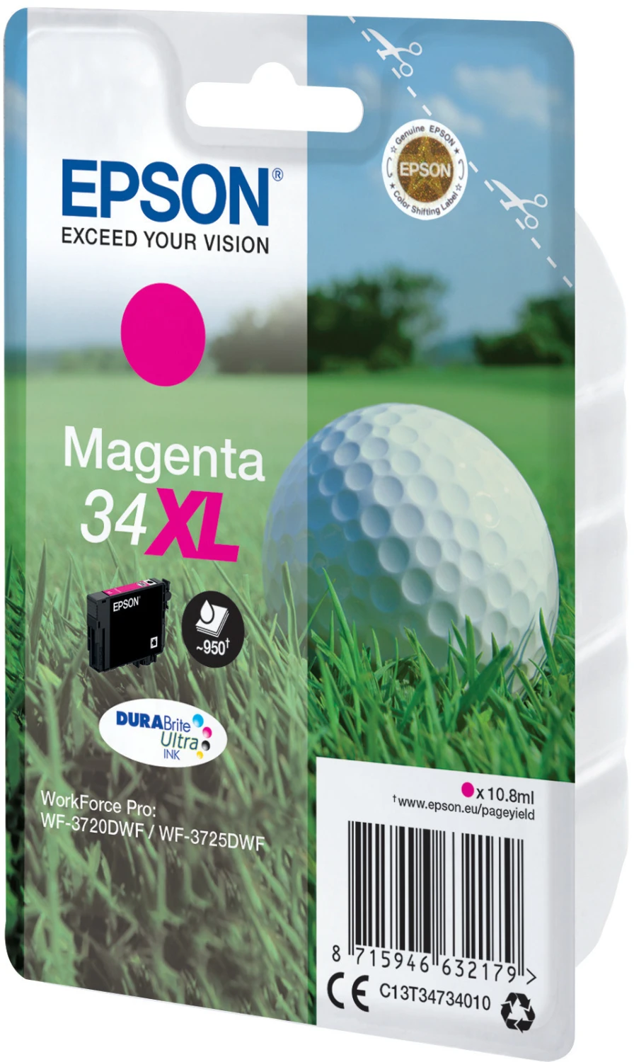 EPSON T347340 34XL Cartouche d'encre magenta