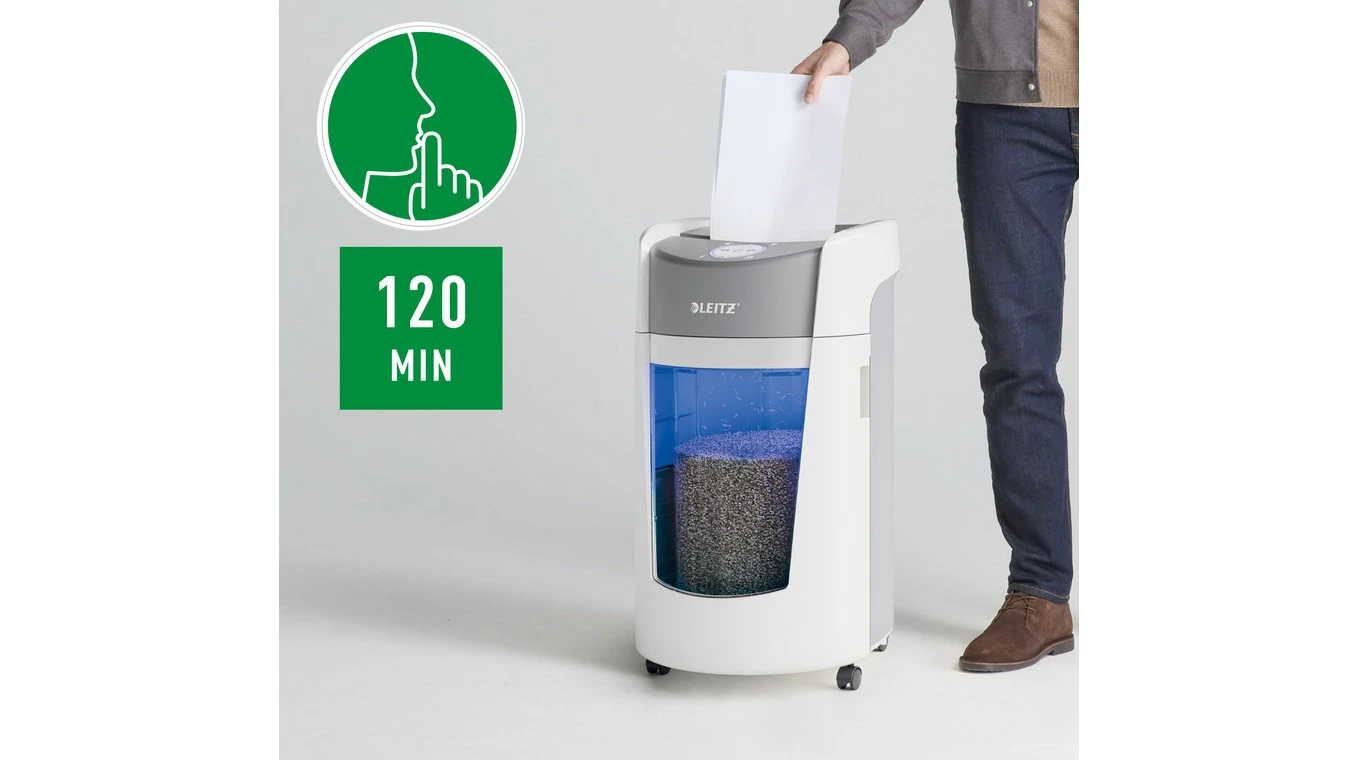 LEITZ® Destructeur de documents IQ OptiMax P-5