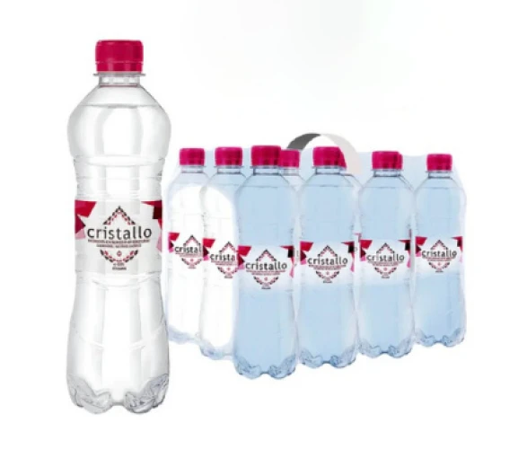 CRISTALLO Wasser mit Kohlensäure 12 x 500 ml