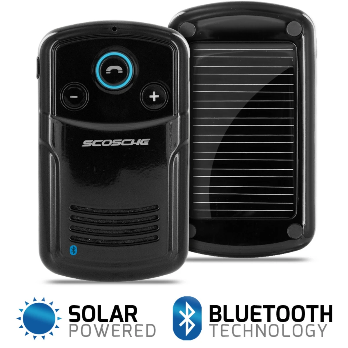 Scosche solCHAT Solarbetriebene Bluetooth Freisprechanlage
