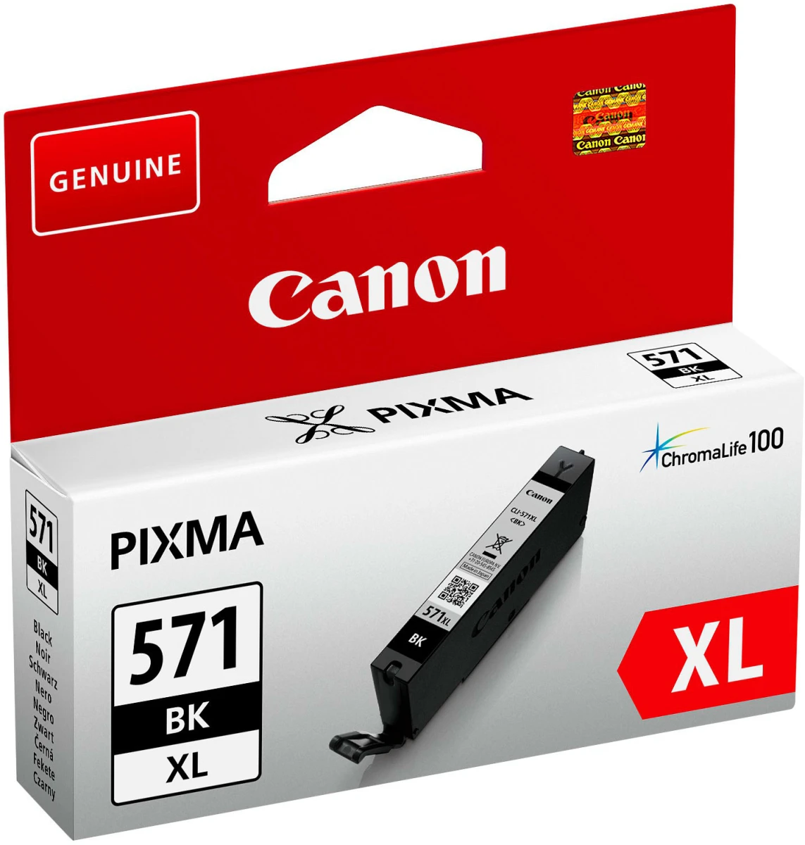 CANON CLI-571XLBK Cartouche d'encre XL noir